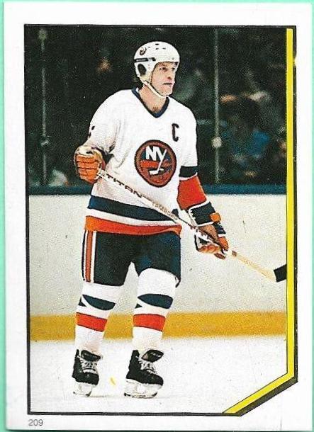 Denis Potvin #209 Hockey Cards 1986 O-Pee-Chee Sticker