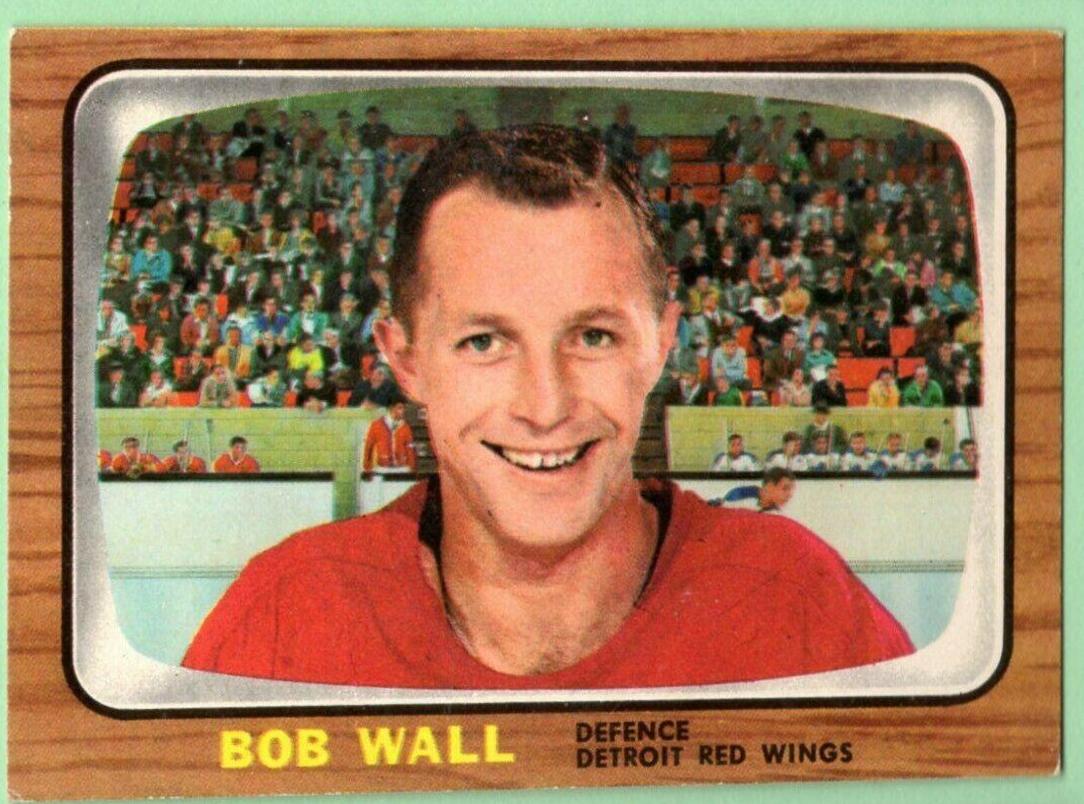 Bob Wall #49 Hockey Cards 1966 Topps