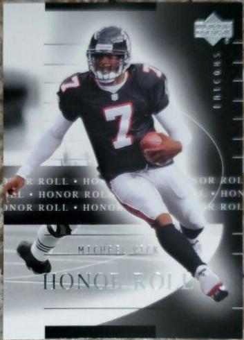 Michael Vick #3 Football Cards 2002 Upper Deck Honor Roll