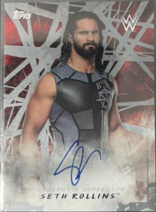 Seth Rollins [Silver] #A-SR Prices | 2018 Topps WWE Road To ...