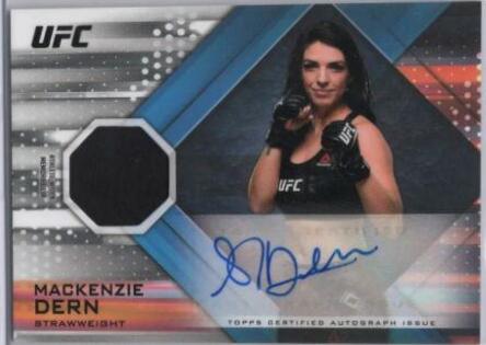 Mackenzie Dern #KA-MD Ufc Cards 2019 Topps UFC Knockout Autographs