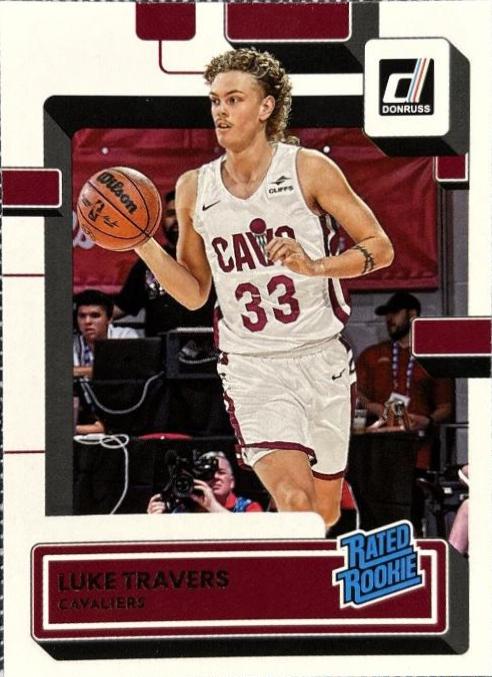 Luke Travers #248 Basketball Cards 2022 Panini Donruss