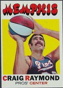 Craig Raymond #203 1971-72 Topps Basketball