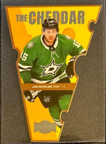 Joe Pavelski #TC-8 Hockey Cards 2021 Skybox Metal Universe The Cheddar