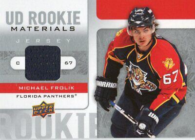 Michael Frolik #RM-MF Hockey Cards 2008 Upper Deck Rookie Materials