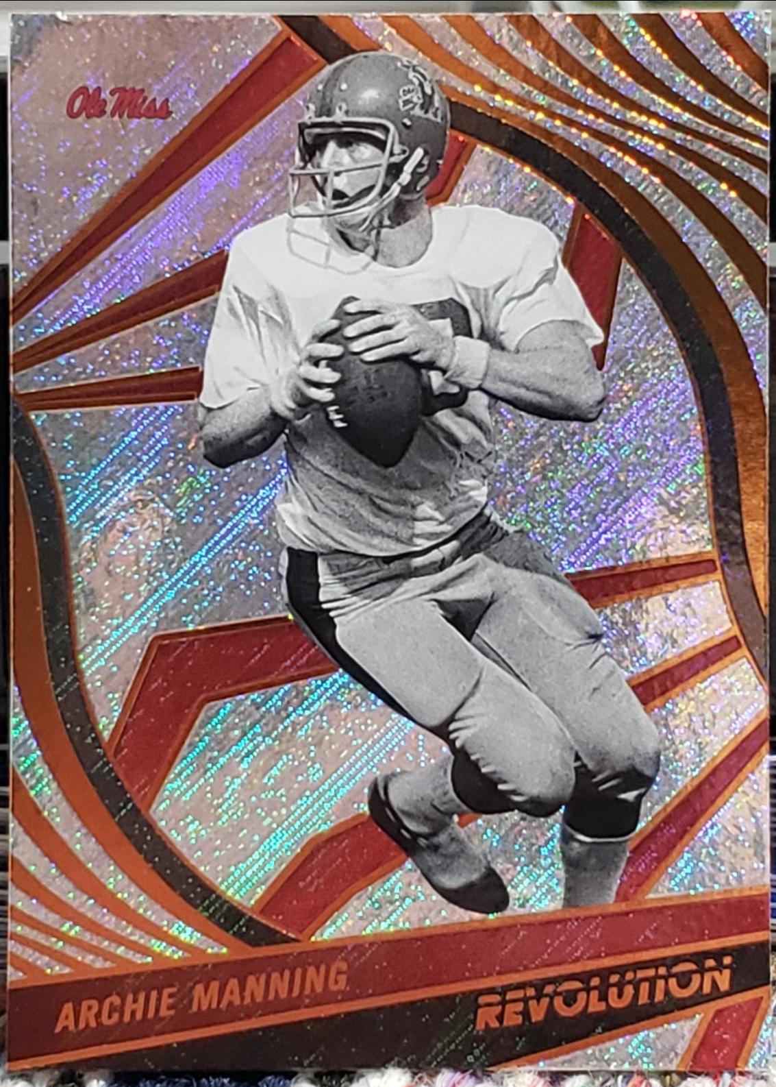 Archie Manning #1 Football Cards 2023 Panini Chronicles Draft Picks Revolution