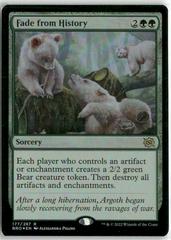 Fade from History [Foil] #177