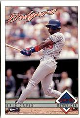Eric Davis #87 Baseball Cards 1993 O Pee Chee Prices