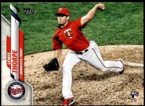 Lewis Thorpe #97 Baseball Cards 2020 Topps