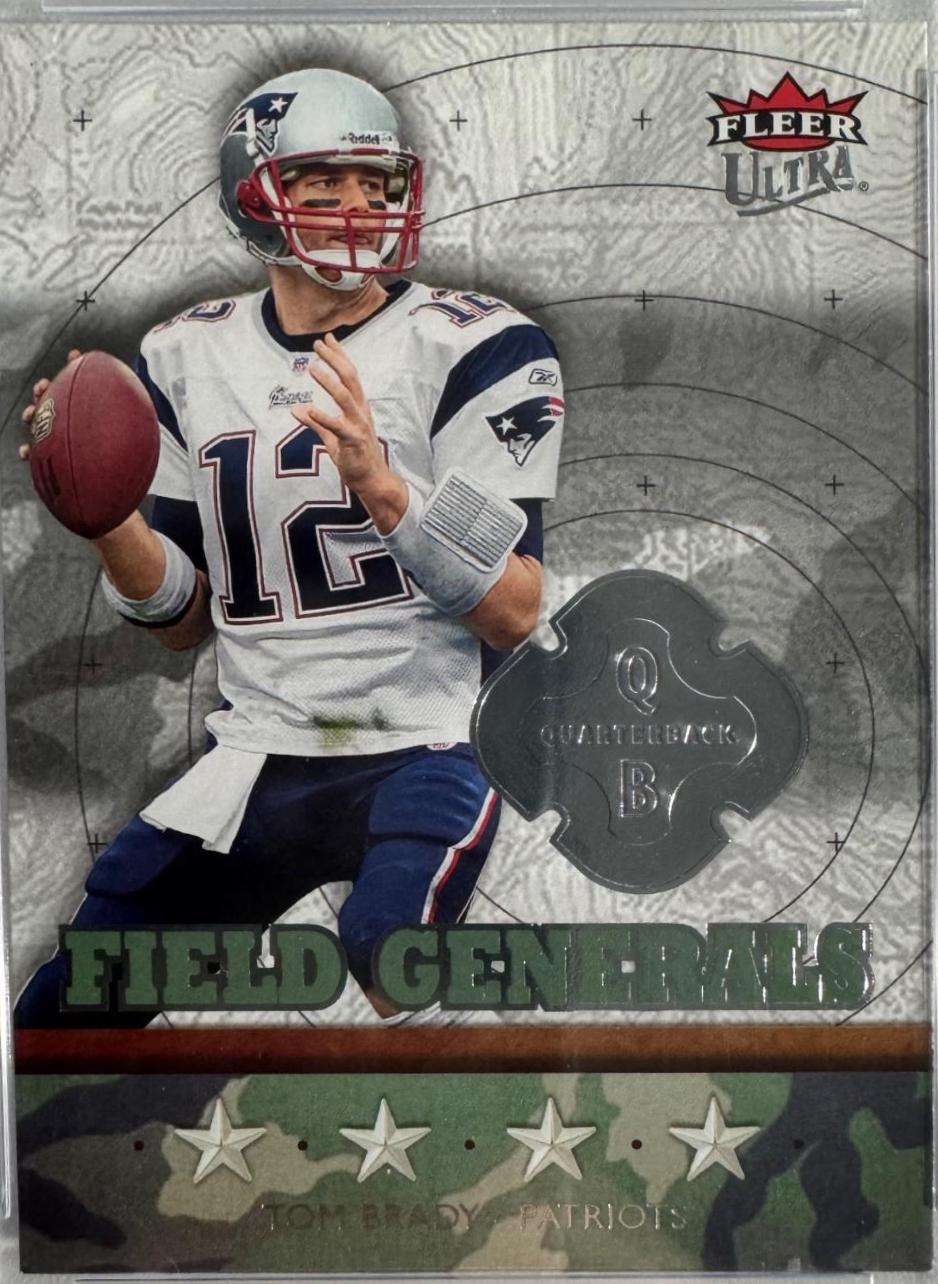 Tom Brady #FG-TB #FG-TB Football Cards 2007 Ultra Field Generals