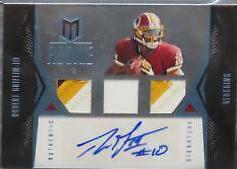 Robert Griffin III [Autograph Patch Blue Refractor] #120