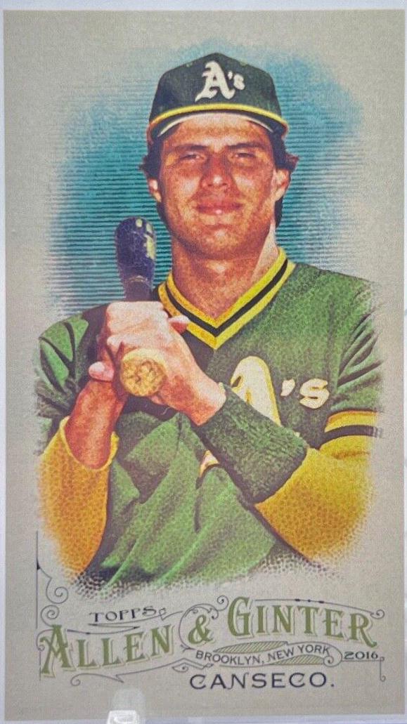 Jose Canseco [Mini A & G Brooklyn Back] #250