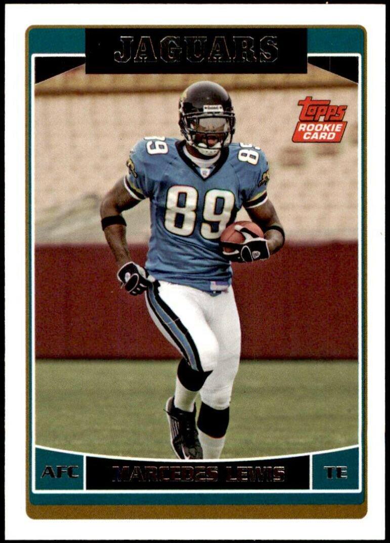 Marcedes Lewis #379 Football Cards 2006 Topps