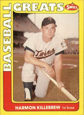 Harmon Killebrew #49 Baseball Cards 1991 Swell Greats