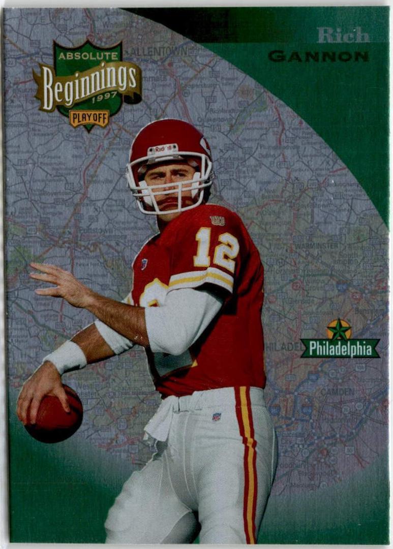 Rich Gannon #63 1997 Playoff Absolute Football