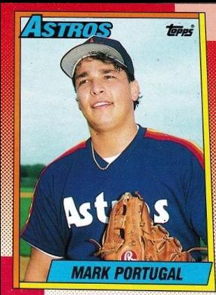 Mark Portugal #253 Baseball Cards 1990 Topps