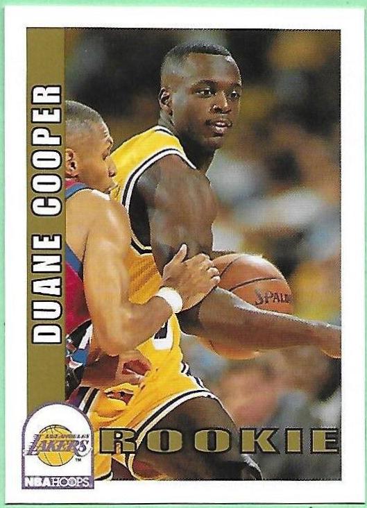 Duane Cooper #409 Basketball Cards 1992 Hoops