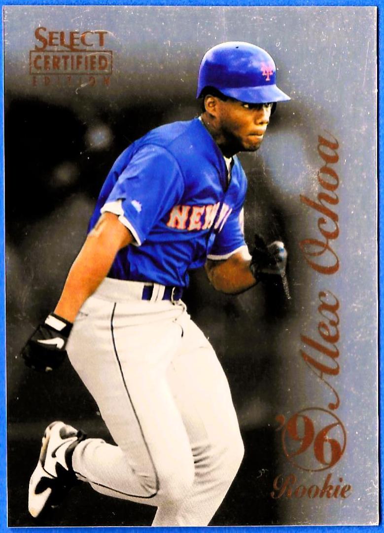 Alex Ochoa #129 Baseball Cards 1996 Select Certified