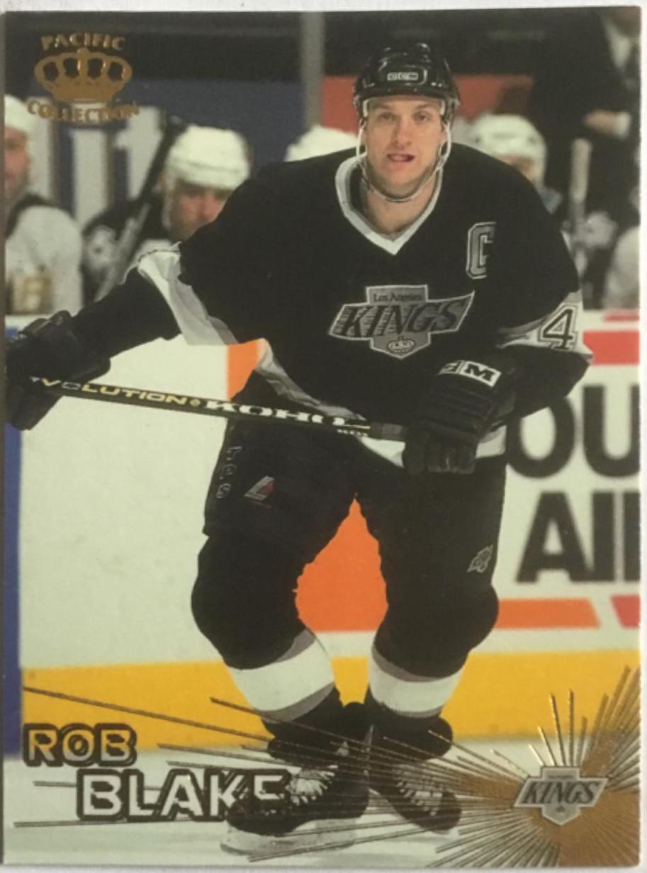 Rob Blake #193 Hockey Cards 1997 Pacific Crown