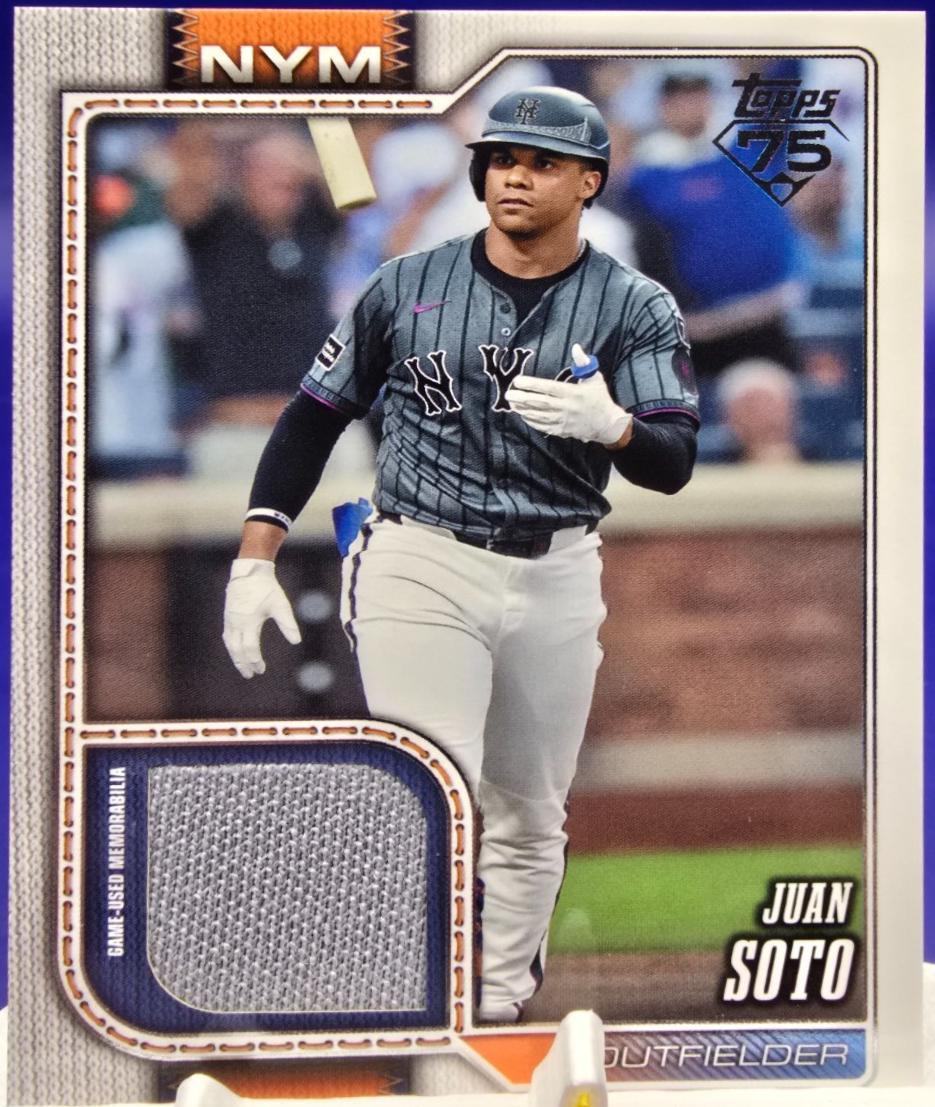 Juan Soto #600 2026 Topps Baseball Real One Relics