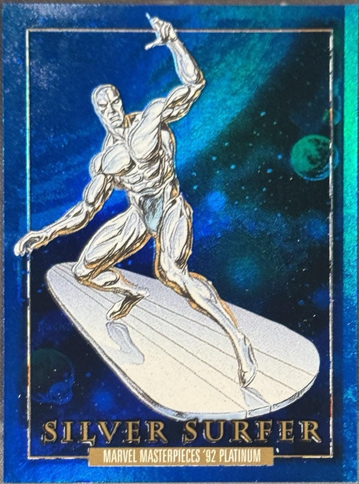 Silver Surfer Precious Metal Gems Blue
