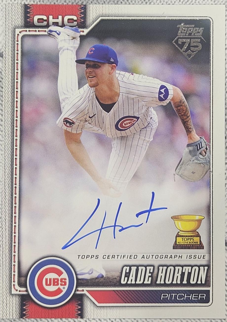 Cade Horton #632 2026 Topps Baseball Real One Autographs