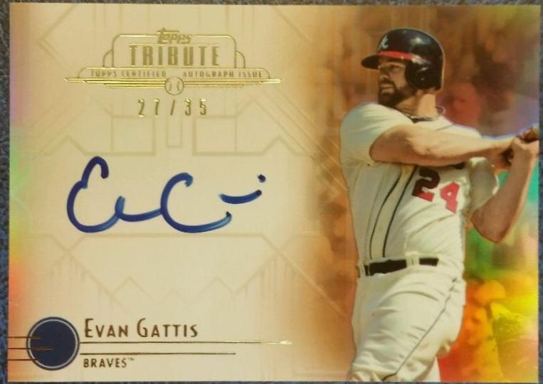 Evan Gattis [Sepia] #TA-EG