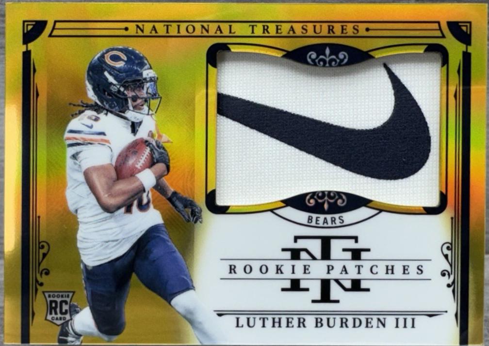 Luther Burden III #213 2025 Panini National Treasures Football
