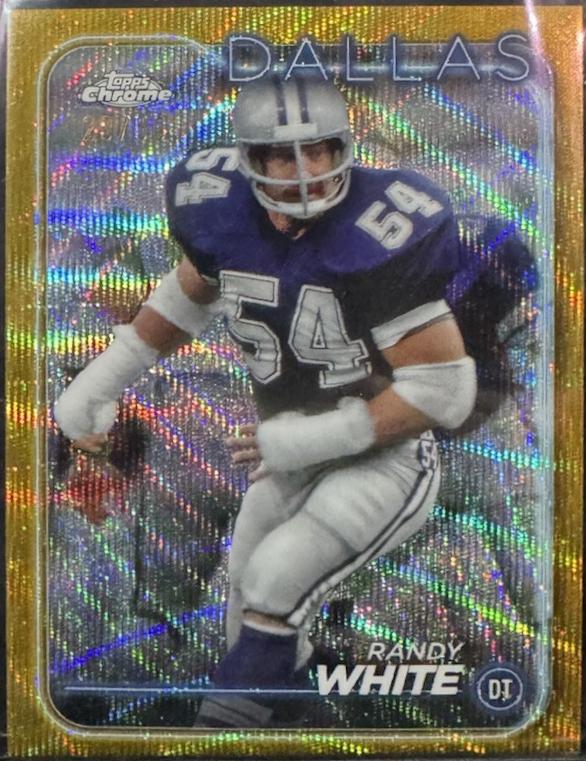 Randy White [Gold Wave Refractor] #48