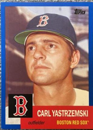 Carl Yastrzemski [Blue Border] #90