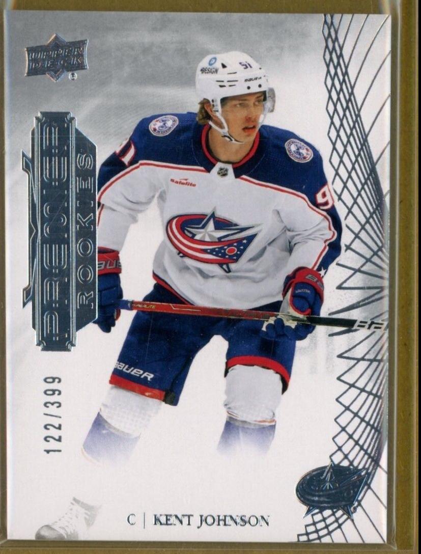 Kent Johnson #131 2022-23 Upper Deck Premier Hockey