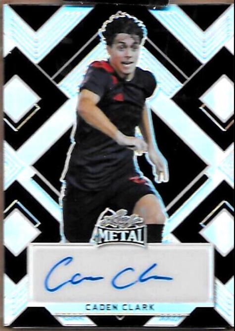 Caden Clark #BA-CC1 2022 Leaf Metal Autographs Soccer
