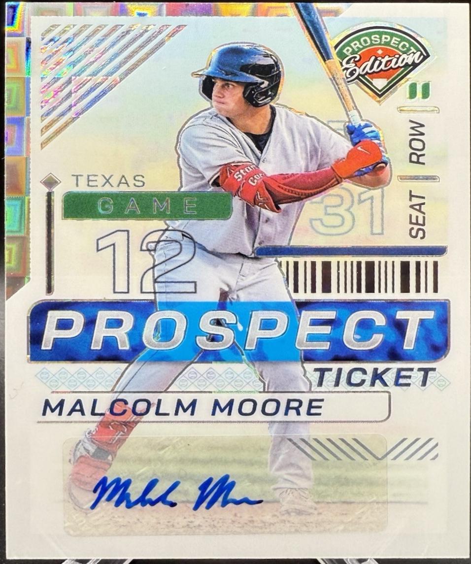 Malcolm Moore [Holo Ticket Signature] #40