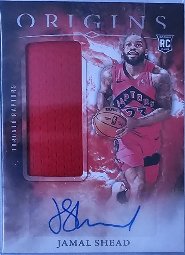Jamal Shead #17 Basketball Cards 2024 Panini Origins Rookie Autograph