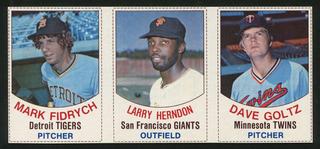 Dave Goltz, Larry Herndon, Mark Fidrych