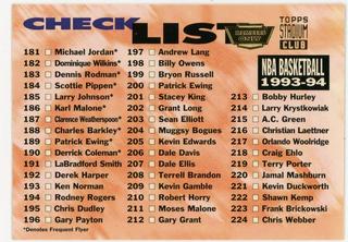 Checklist 181-270