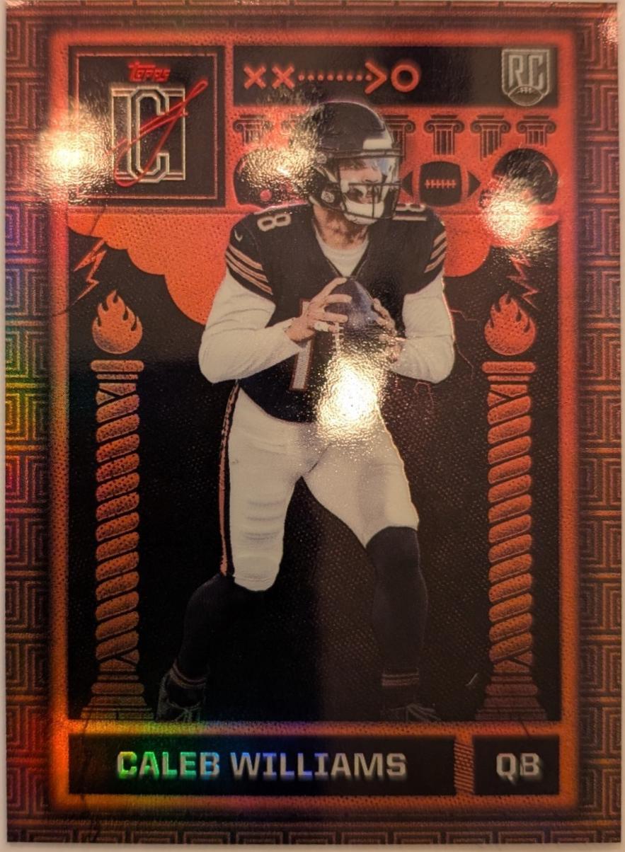 Caleb Williams #O-1 Football Cards 2024 Topps Signature Class Odyssey