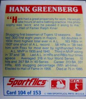 Hank Greenberg
