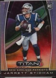 Jarrett Stidham #T25 Football Cards 2019 Panini Chronicles Titan