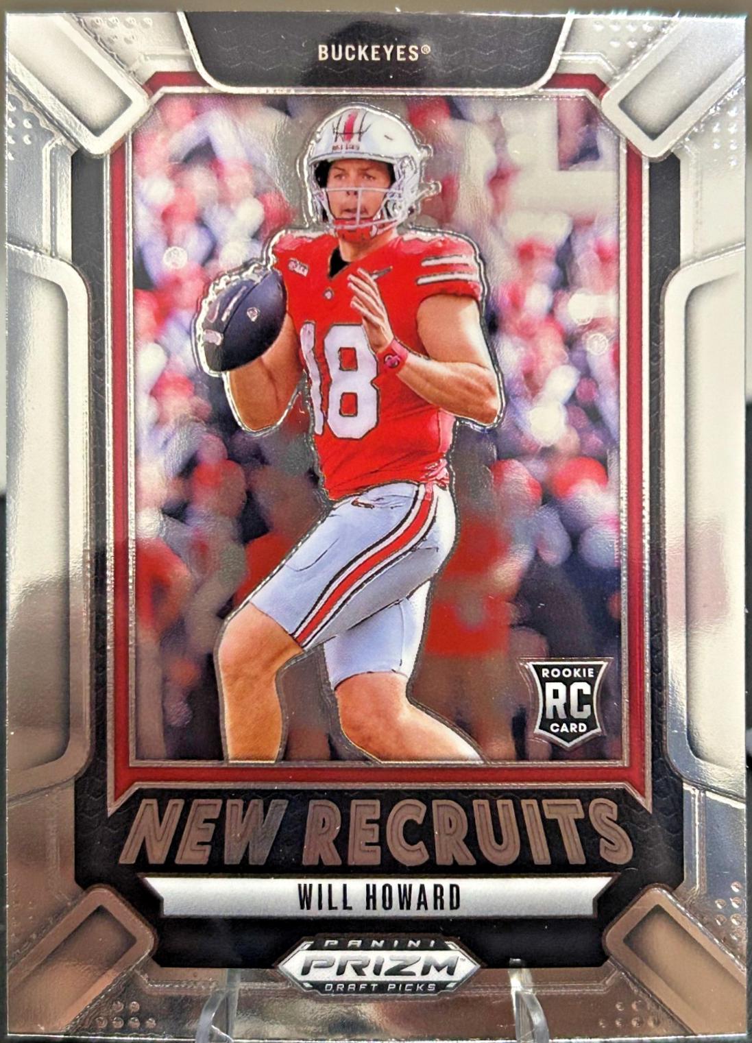 Will Howard #8 Prices | 2025 Panini Prizm Draft Picks New Recruits