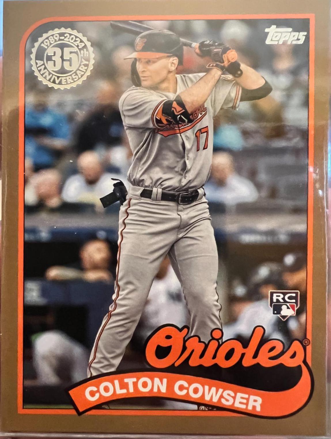 Colton Cowser [Gold] #89B-12