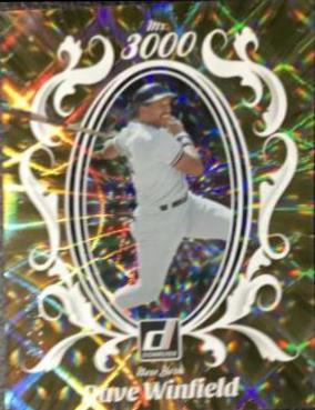 Dave Winfield #M3K-11 Baseball Cards 2023 Panini Donruss Mr. 3000