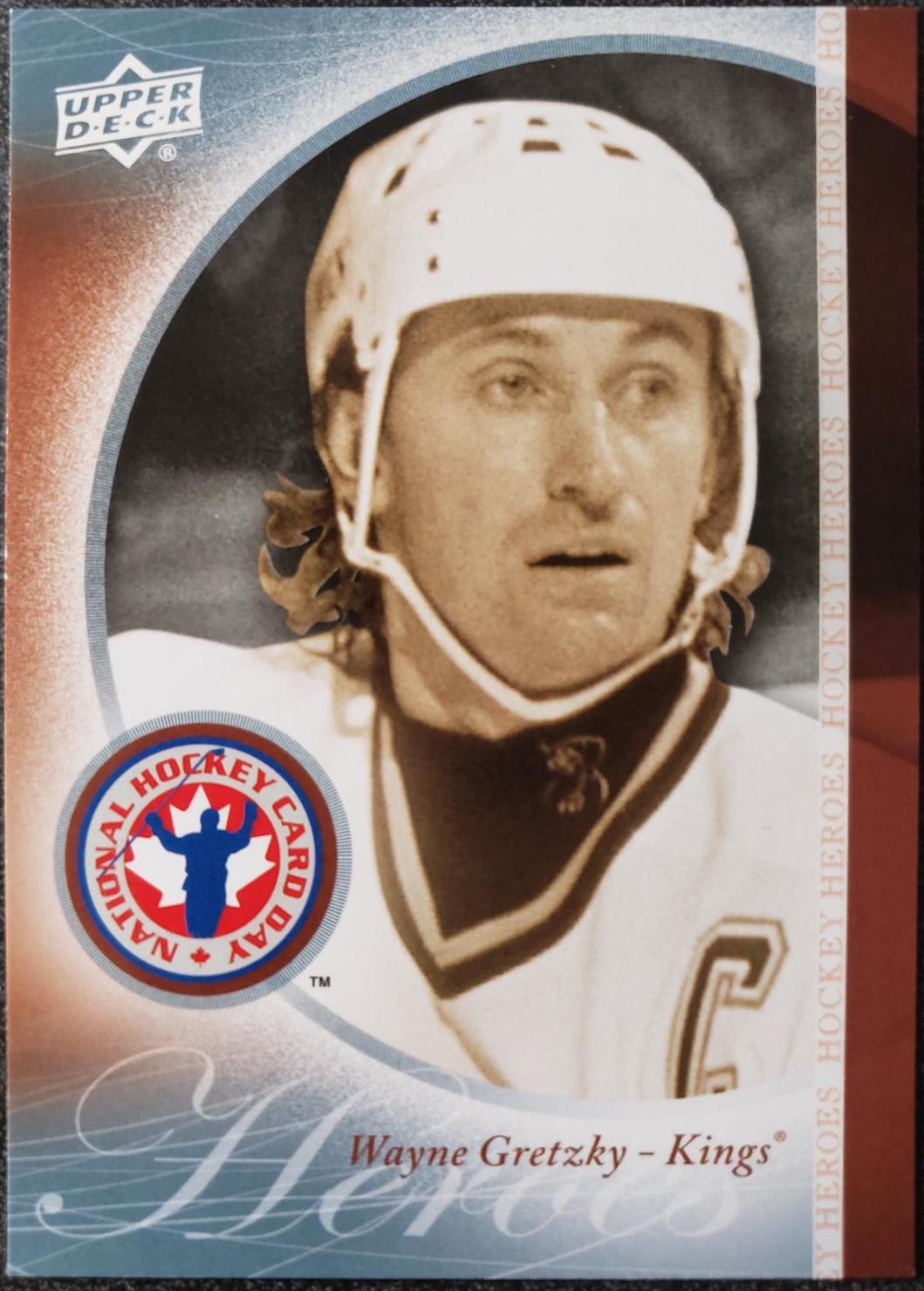 Wayne Gretzky #HCD15 Hockey Cards 2011 Upper Deck National Hockey Card Day