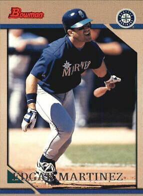 Edgar Martinez #20 Baseball Cards 1996 Bowman