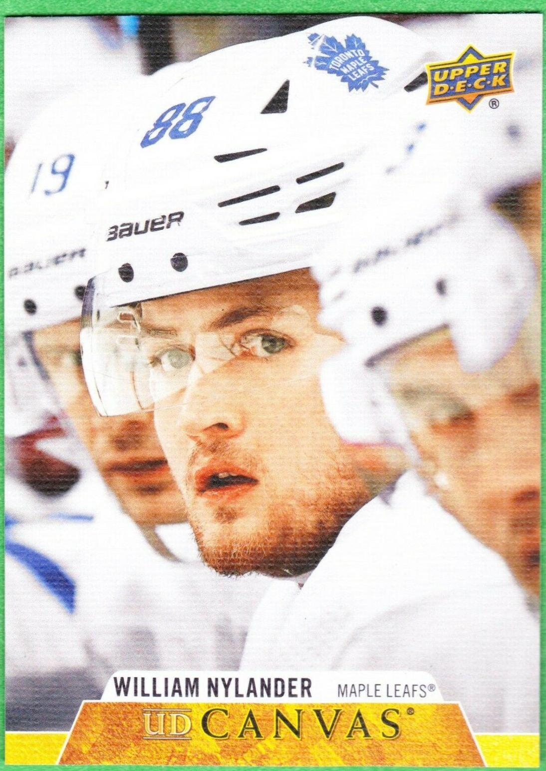 William Nylander #C200 2020-21 Upper Deck Hockey UD Canvas