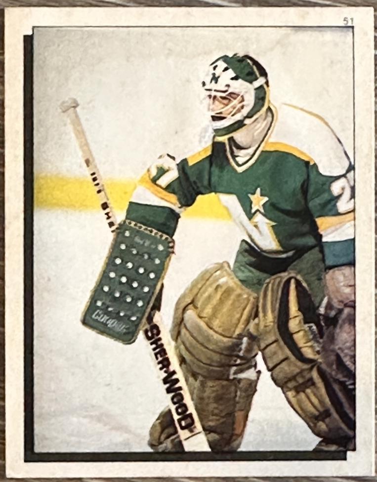 Gilles Meloche #51 Hockey Cards 1984 O-Pee-Chee Sticker