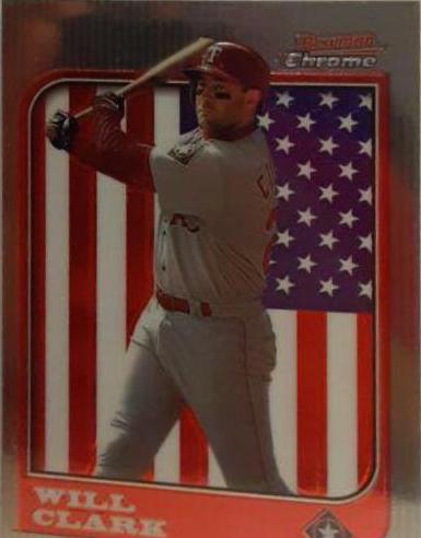 Will Clark #31 Baseball Cards 1997 Bowman Chrome International