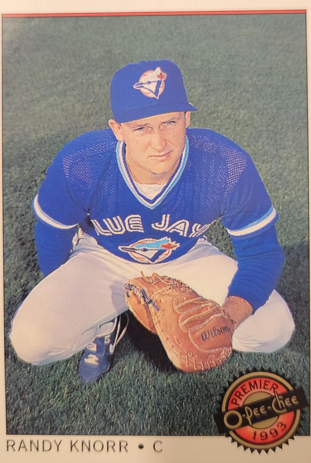 Randy Knorr #25 Baseball Cards 1993 O Pee Chee Premier