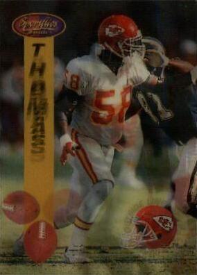 Derrick Thomas #80 Football Cards 1994 Sportflics