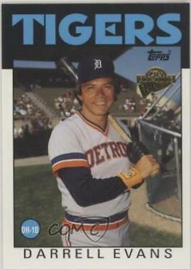 Darrell Evans #16 Baseball Cards 2003 Topps All Time Fan Favorites